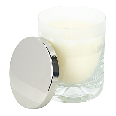 Glass Tumbler Candle - vanilla - with lid